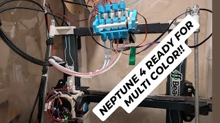 Elegoo NEPTUNE 4 Multi Material PREP AND SETUP