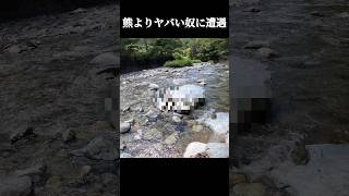 熊よりヤバい奴に遭遇。　#shorts