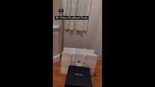 Unboxing Prada Re-Nylon Headband