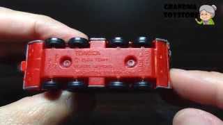 Unboxing TOYS Review/Demos - Tomica airport runway red fire truck put out the fire rescue heros