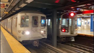 MTA NYC Subway R160 Siemens E \u0026 R179 A \u0026 C Trains (8/11/21)