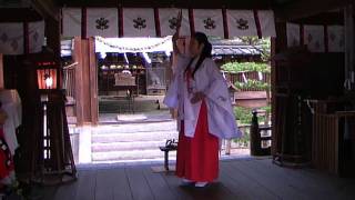 浦安の舞郡山八幡神社２０１２年２月３日