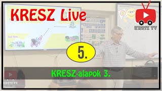KRESZ tanfolyam Live - 5. - KRESZ-alapok 3. - a szabályok és a közúti jelzések