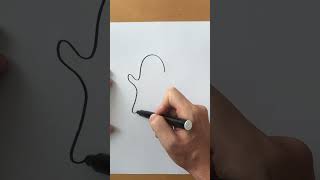 How to draw a ghost