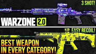 WARZONE 2: Best META WEAPON In Every Category After Update! (WARZONE 2 Best Loadouts)