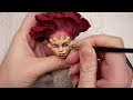 The Rose Fairy - a little vanity never hurt nobody!  OOAK doll figurine