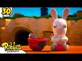 Compilation 30'min The Rabbids got a secret! | RABBIDS INVASION | New Episodes | Cartoon For Kids