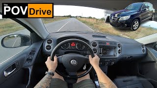 2009 VW Tiguan 2.0TFSI 170hp SUV | POV Test Drive