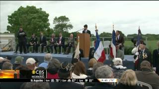 Maj. Dick Winters statue unveiled in France [1080p]