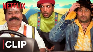Dhamaal Funny Scene | Mr. Iyer Drops Javed Jaffrey & Arshad Warsi | Netflix India