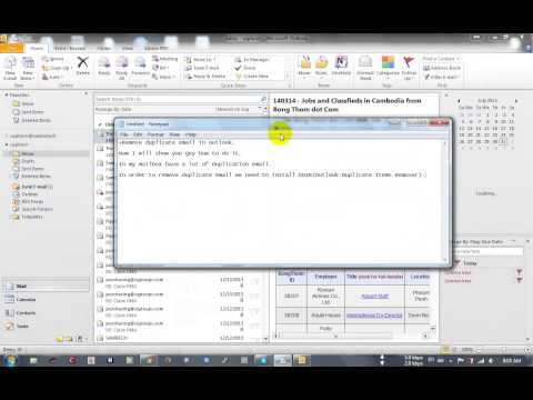 Ms.Outlook | Remove duplicate email in outlook Ms.Outlook | Remove duplicate email in outlook