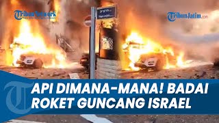 MEMBARA! Kehancuran Israel usai Ledakan Lebanon, Israel Lumpuh Total Dibombardir Ratusan Rudal