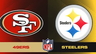 Madden NFL 23 - San Francisco 49ers Vs Pittsburgh Steelers Simulation PS5 Week 1 (Madden 24 Rosters)