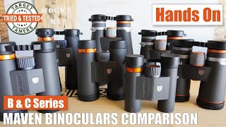 Maven Binoculars Review: Complete B \u0026 C Series Comparisons