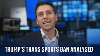 Trump and trans women - what does his ban mean?