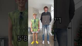 How tall is Ryan Trahan #tall #short