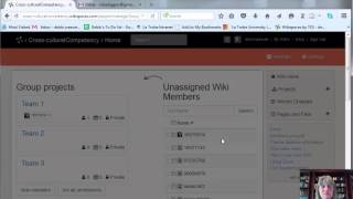 Managing groups within Wikispaces
