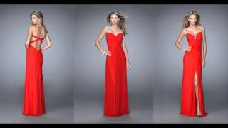 Popprom - Vintage Long Red Prom Dresses