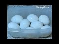HARD BOILED EGGS - How to BOIL EGGS so they PEEL EASY and NO Eggshells StickSticking! - HomeyCircle