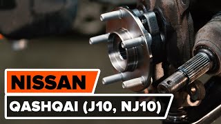 Cómo cambiar los cojinete de rueda en NISSAN QASHQAI (J10, NJ10) [VÍDEO TUTORIAL DE AUTODOC]