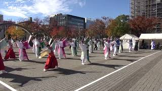 2023　四日市よさこい祭り　夢源風人　市民公園会場　総踊り　HEY∞WA!