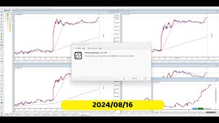 【RCCで振り返る】2024年08月16日対円の4通貨ペア