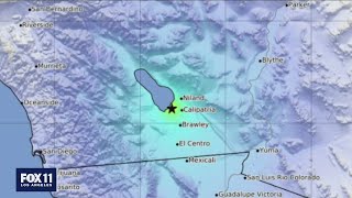 Swarm of earthquakes strike near Imperial County
