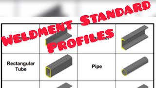 Solidworks Weldment-adding Standard profiles in a practical way