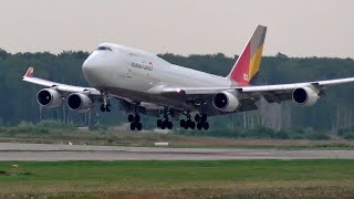 ✈Гиганты в Домодедово. Боинг 747 - Посадки и взлет. Asiana Airlines 2020