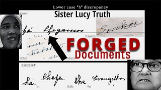 Handwriting Analysis- FORGED DOCUMENTS