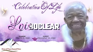 Celebration Of Life - Lois Meely Boclear