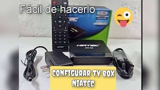 Tv Box-Niatec NT-08 Configuracion-Programacion