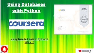 Using Encoded Data in Python 3 in Using Databases with Python #solutionbank