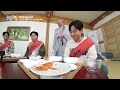 피크타임 사찰 음식 한 상을 주더니 죽비 든 스님 등장 식사 혹은 눈치 게임💦 1박2일시즌4 kbs 231112 방송