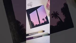 MINI ACRYLIC PAINTING #art #painting #shorts #drawing #youtubeshorts #easydrawing #drawingtutorial