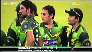 Saeed Ajmal 10 wickets vs Australia Odi Series - 2012