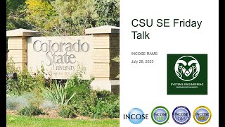 INCOSE Rams Summer Talk