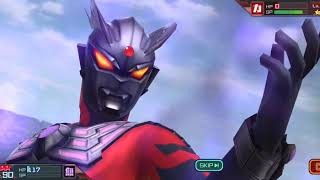 ウルトラ怪獣バトルブリーダーズ 歴代ラスボスvs強化イカルス星人襲来【難易度；エキスパート】