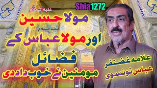 Allama Ghazanfar Abbas Tonsvi 2019 Best Clip fazail MOla Hussain a.s Aur Mola Abbas a.s