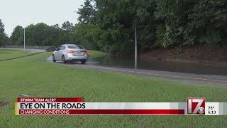 Remains from Claudette bringing heavy rains to central NC