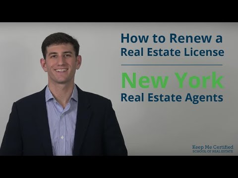 How to Renew a New York Real Estate License Online How to Renew a New York Real Estate License Online