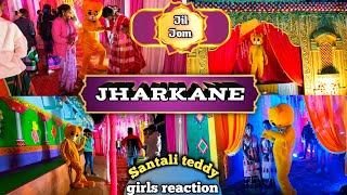 Jharkane Atu Jil Jom 2024 || 🥰Kuri Salag Prank || Santali Teddy Girls Reaction || Intresting Video