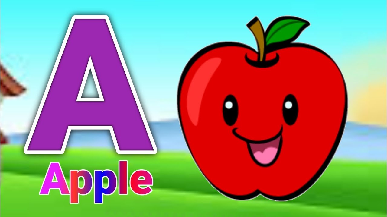 A To Z Kids Learn, ABCD, Phonics Song,Alphabets, A For Apple B For Ball ...