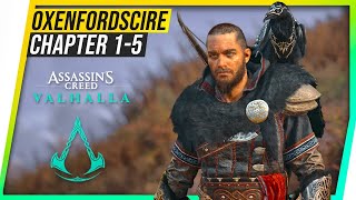 ASSASSIN'S CREED VALHALLA Walkthrough Gameplay OXENFORDSCIRE Part 1 - 5 (AC Valhalla Full Game)