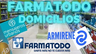 Servicios FARMATODO Mensajeros urbanos con ARMIRENE. Actualizacion 2022.