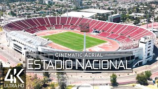 【4K】🇨🇱 Estadio Nacional Julio Martínez Prádanos from Above 🔥 Santiago de CHILE 2025 🔥 Drone Film