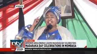 Governor Abdulswamad Nassir leads Madaraka day celebrations in Mombasa county