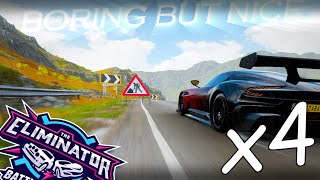 BORING start - NICE final! (BORING but NICE x4) | Forza Horizon 4 - Eliminator