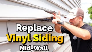 How To Replace A Piece Of Vinyl Siding Mid-Wall (Without A Siding Removal Tool!)