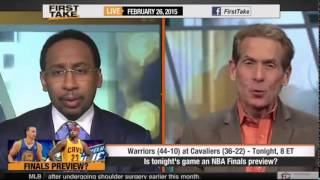 ESPN First Take   Cavaliers vs Warriors   LeBron James vs Stephen Curry   NBA Finals Preview